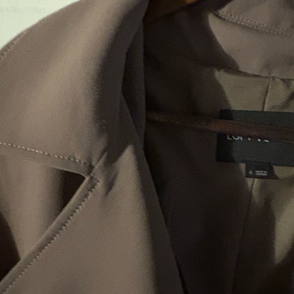 Loft Versa  Slim Lapel Trench in Taupe Brown - Picture 4 of 4